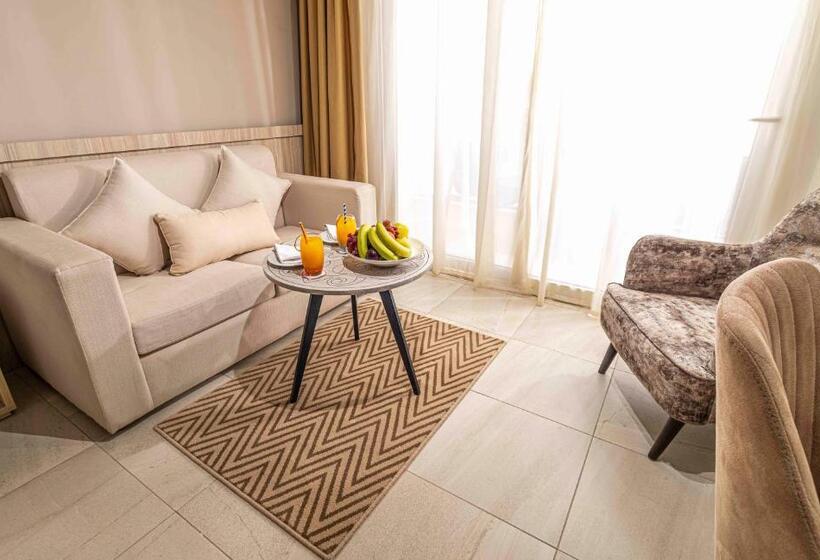 اتاق سوپریور با چشمانداز باغ, Amarina Abu Soma Resort & Aquapark