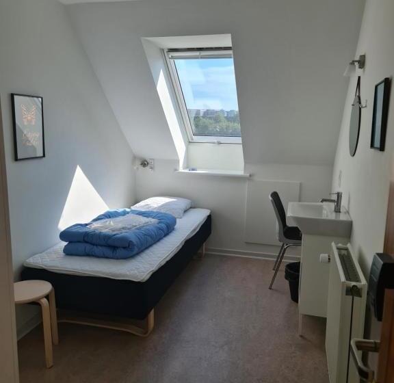 غرفة قياسية فردية حمام مشترك, Aarhus Hostel Og