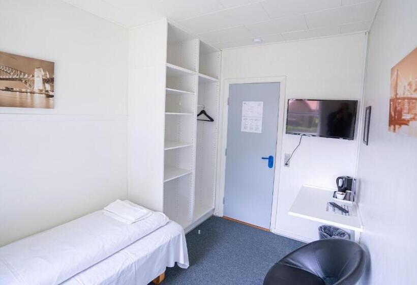 חדר סטנדרד יחיד חדר אמבטיה משותף, Koncept