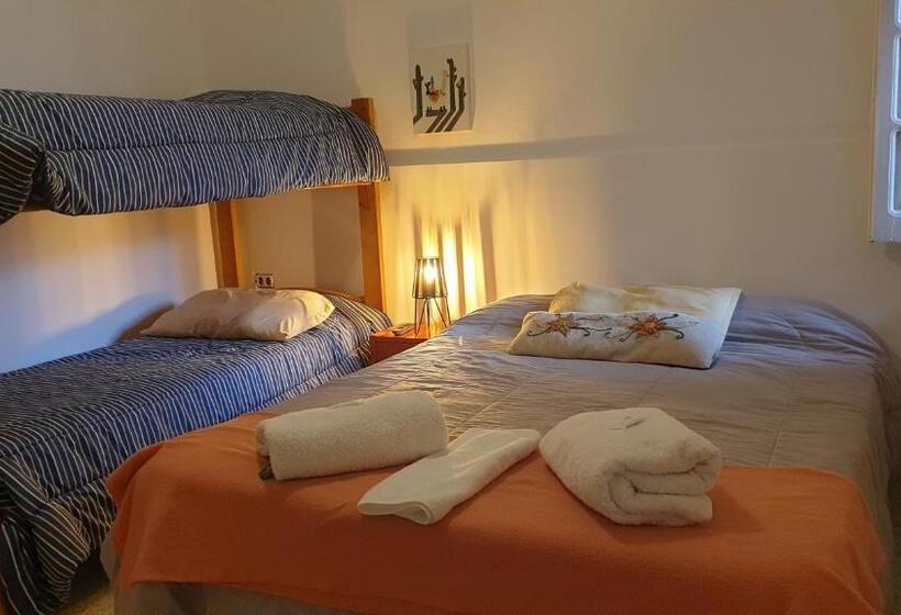 Klassisches 4-Bett-Zimmer, Hospedaje Los Cardones