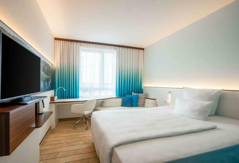 اتاق استاندارد با تخت بزرگ, Hey Lou Hotel Frankfurt Airport