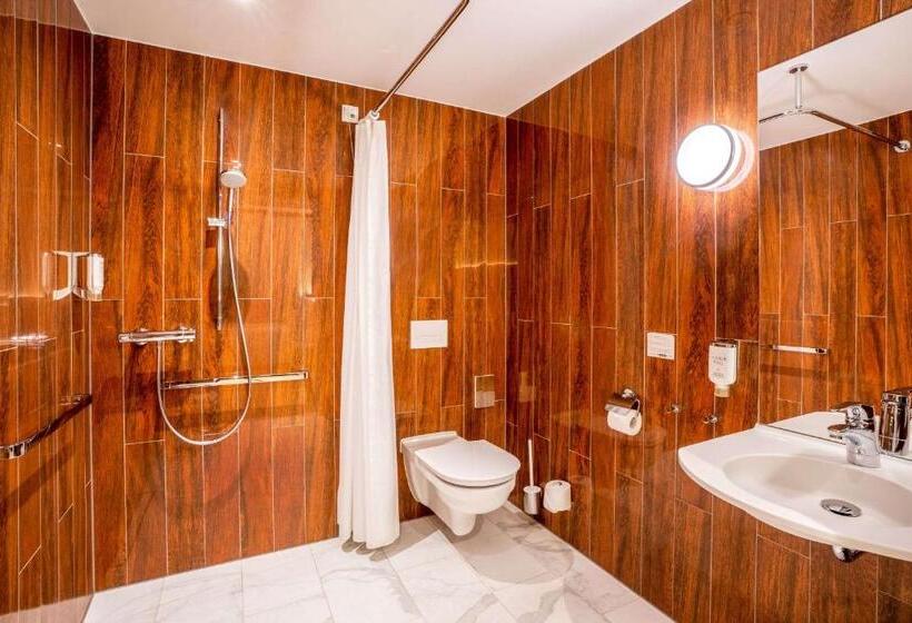 اتاق استاندارد یک تخته برای معلولان, Hey Lou Hotel Frankfurt Airport