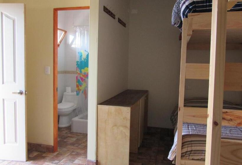 Geteiltes Mehrbettzimmer, Hostal Valle Mistral