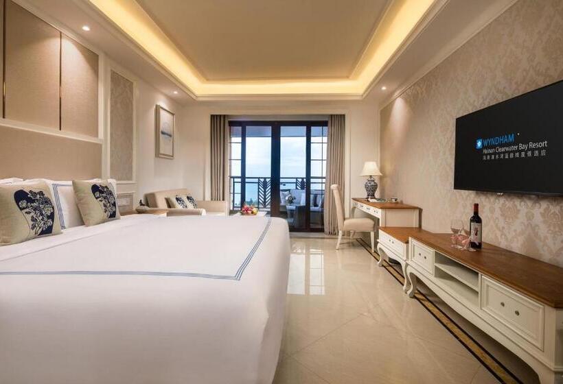 스탠다드 룸 킹사이즈 침대, Wyndham Hainan Clearwater Bay Resort