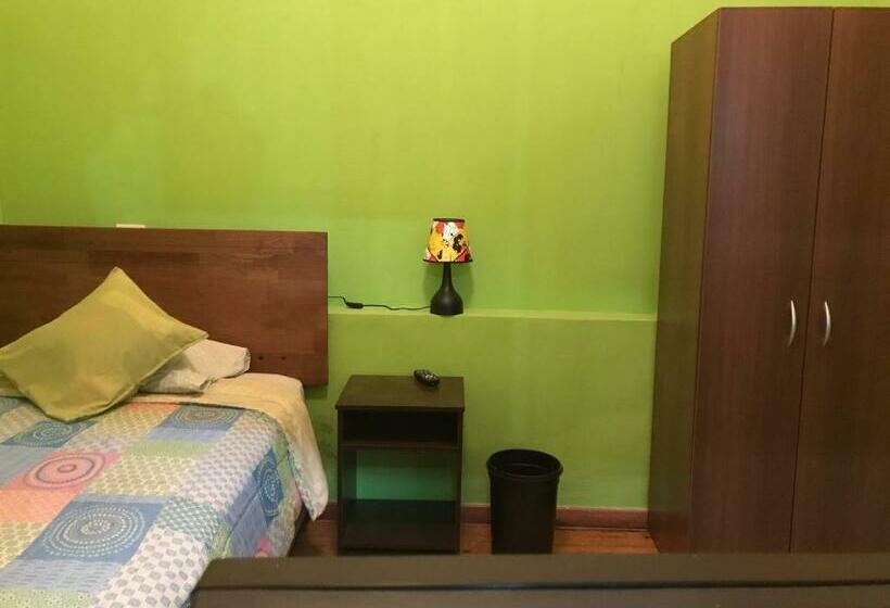 اتاق استاندارد یک تخته با سرویس بهداشتی مشترک, Hostal Tricontinental