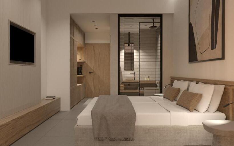 اتاق سوپریور با چشمانداز جانبی دریا, Almyrida Resort