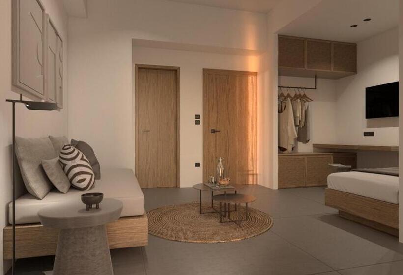 سوییت جونیور با بالکن, Almyrida Resort