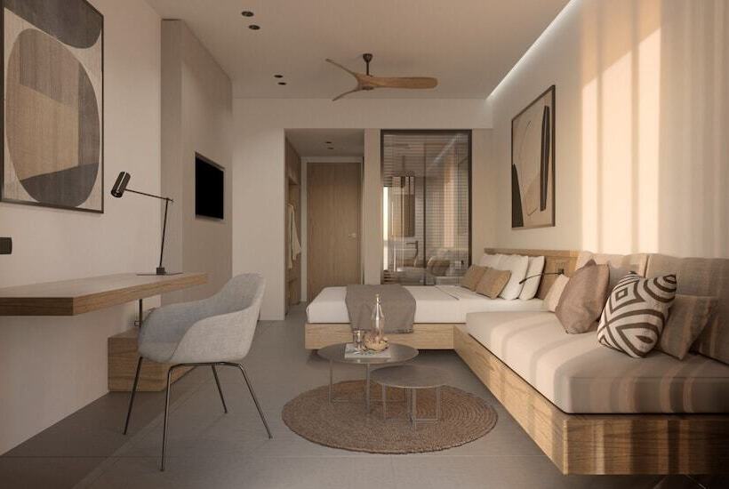 اتاق سوپریور با چشمانداز جانبی دریا, Almyrida Resort