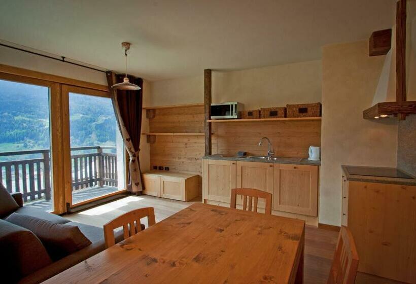 침실 1개 전망 아파트, Chalet Teo E Marianna