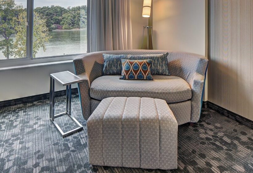 Номер Стандарт 2 Двуспальные Кровати, Courtyard By Marriott Appleton Riverfront