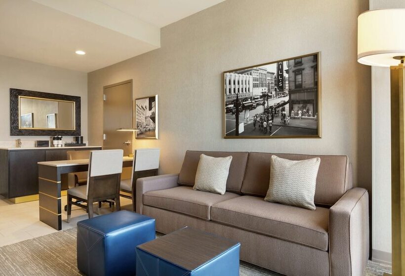 디럭스 스위트, Embassy Suites By Hilton Syracuse Destiny Usa