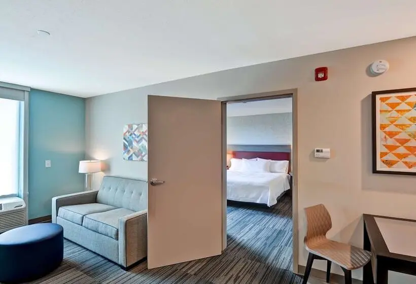 身障者適用スイートルーム, Home2 Suites By Hilton Tampa Usf Near Busch Gardens