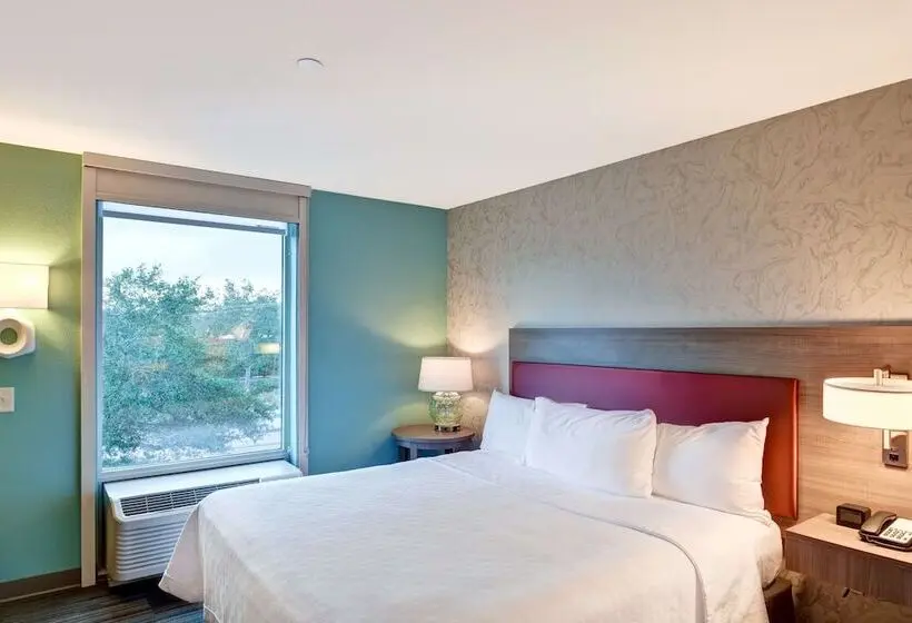 身障者適用スイートルーム, Home2 Suites By Hilton Tampa Usf Near Busch Gardens