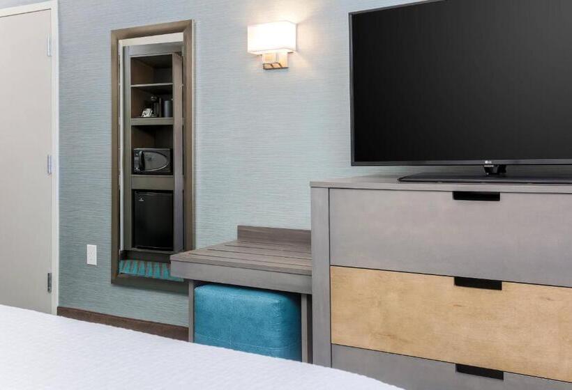 מיטת קינג בסוויטה, Fairfield Inn & Suites By Marriott Wichita Falls Northwest