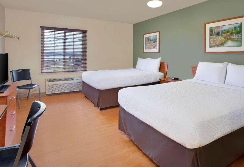 غرفه قياسيه سريرين مزدوجين, Woodspring Suites Columbus Southeast