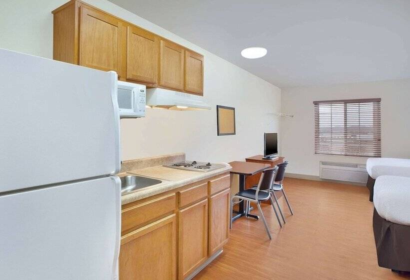 غرفه قياسيه سريرين مزدوجين, Woodspring Suites Columbus Southeast