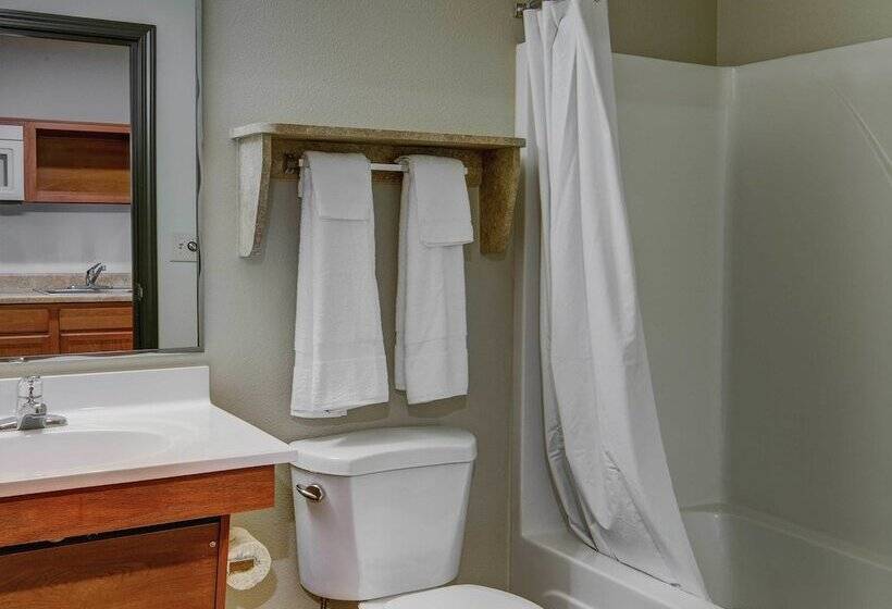 Номер Стандарт 2 Двуспальные Кровати, Woodspring Suites Columbus Southeast
