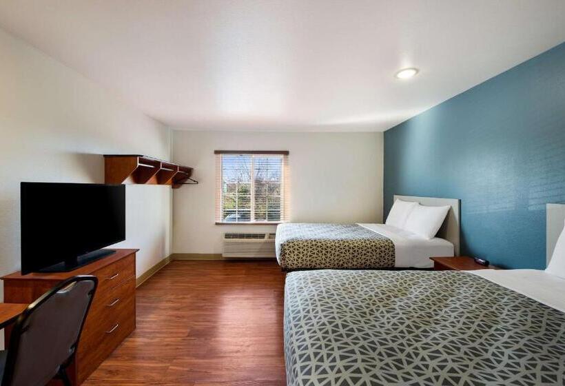 غرفه قياسيه سريرين مزدوجين, Woodspring Suites Columbus Southeast