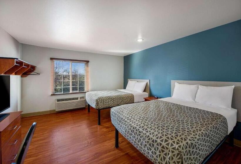 غرفه قياسيه سريرين مزدوجين, Woodspring Suites Columbus Southeast