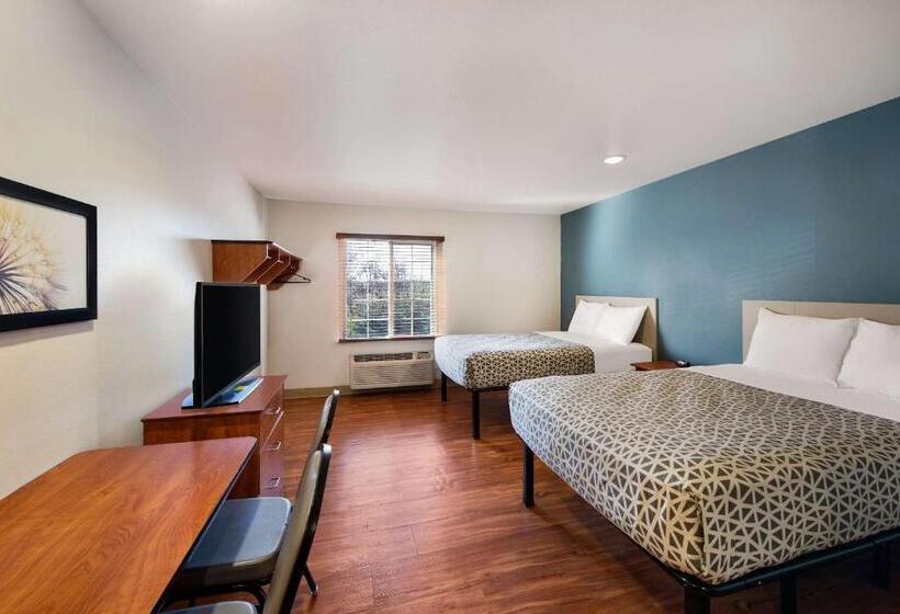 Номер Стандарт 2 Двуспальные Кровати, Woodspring Suites Columbus Southeast