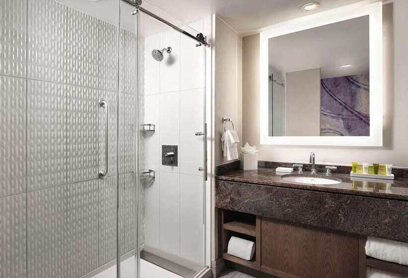 스탠다드 룸 킹사이즈 침대, Joinery Hotel Pittsburgh, Curio Collection By Hilton