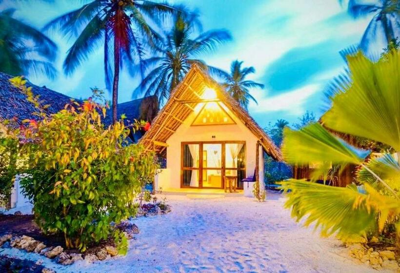 חדר סטנדרט נוף לים עם מרפסת, Mnana Beach Bungalows