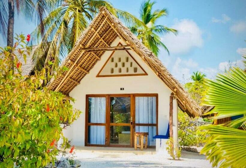 חדר סטנדרט נוף לים עם מרפסת, Mnana Beach Bungalows