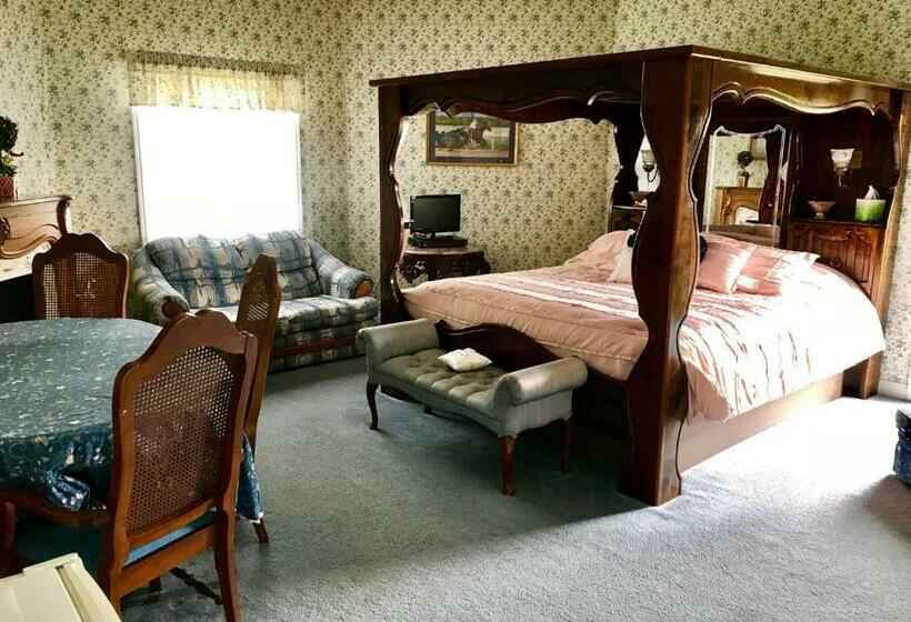 디럭스 스위트 킹 침대, Rabbit Creek Bed & Breakfast