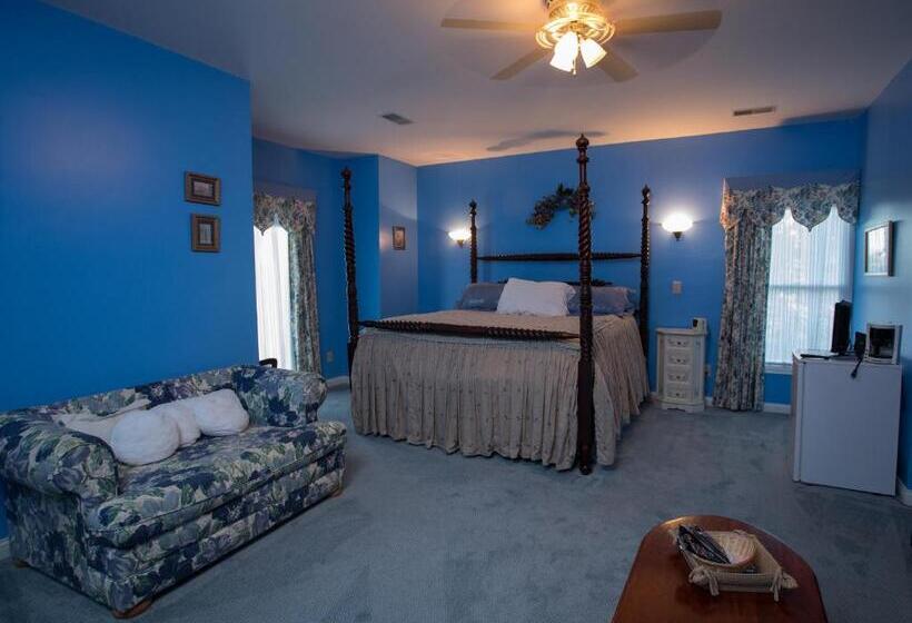디럭스 스위트 킹 침대, Rabbit Creek Bed & Breakfast