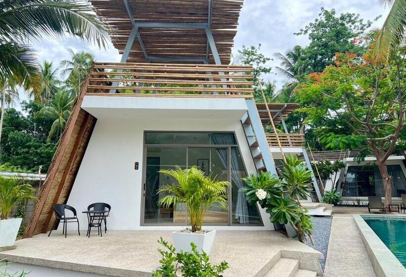 标准间带露台, Chill Lay Resort Donsak