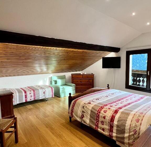 חדר סטנדרט לשלושה, Albergo Ristorante Al Fratè Da Streza