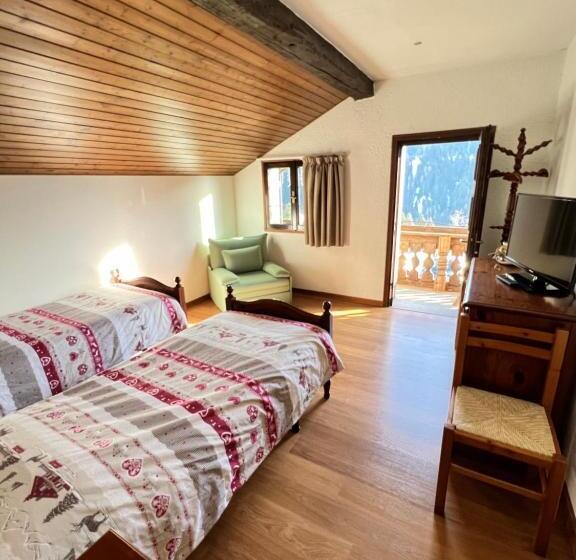 חדר סטנדרט לארבעה, Albergo Ristorante Al Fratè Da Streza