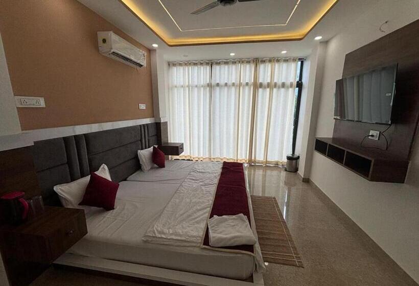 Chambre Deluxe avec Balcon, The Braj Vaas