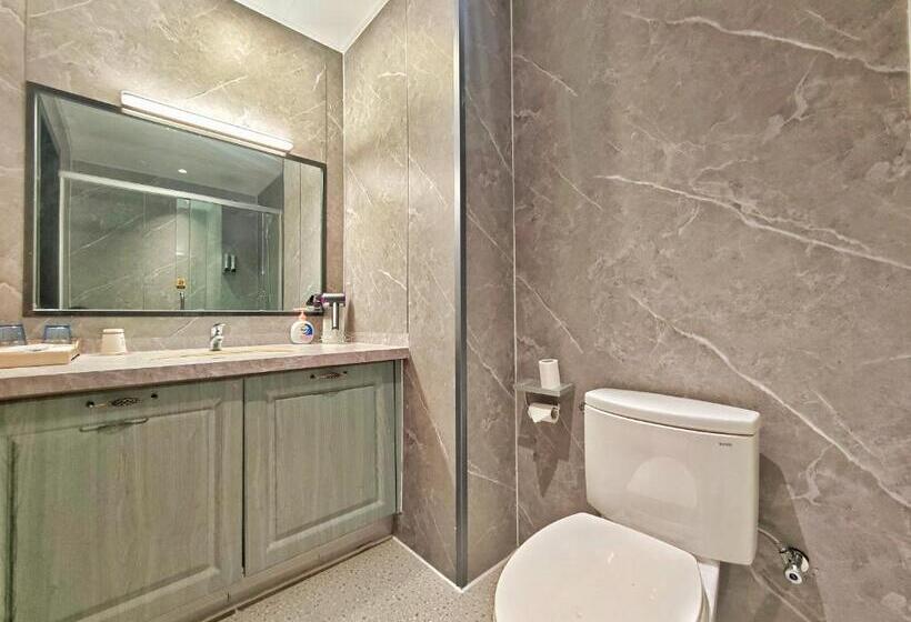 חדר דלוקס, 海菲酒店 郑州高铁东站cbd国际会展中心店