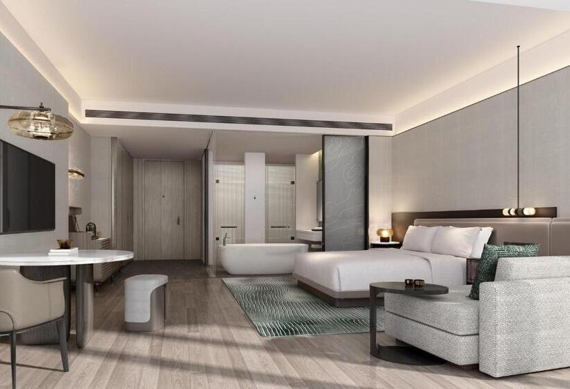 Номер Deluxe Кровать Кинг, Lishui Marriott