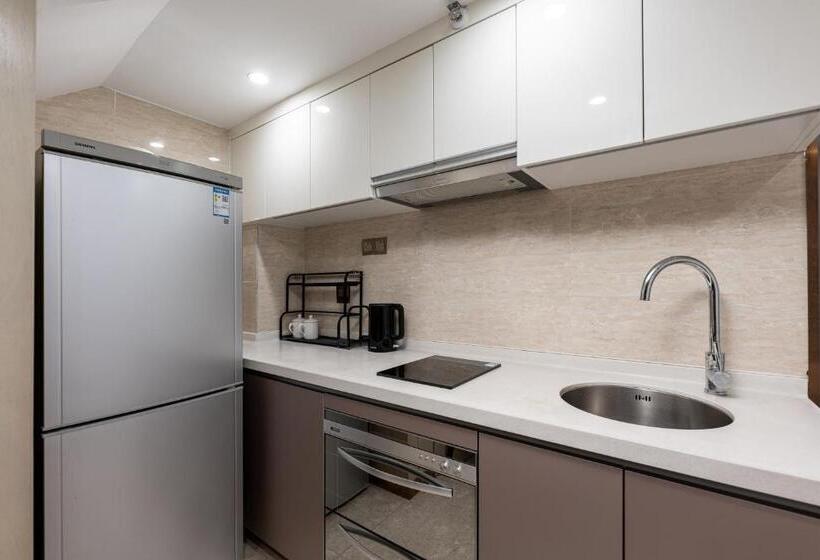 1 Yatak Odalı Lüks Daire, 卓美雅酒店公寓(广州珠江新城店)