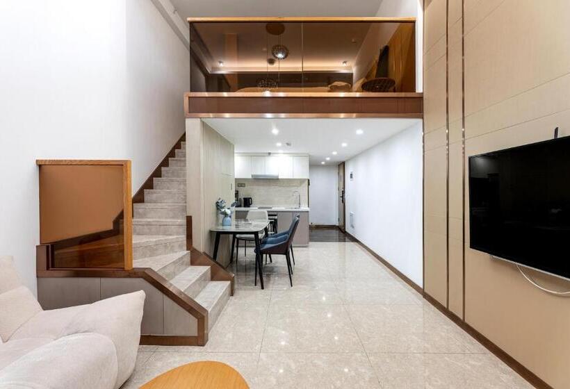 Apartamento Superior 1 Dormitório, 卓美雅酒店公寓（广州珠江新城店）