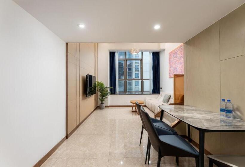 1 Yatak Odalı Lüks Daire, 卓美雅酒店公寓(广州珠江新城店)