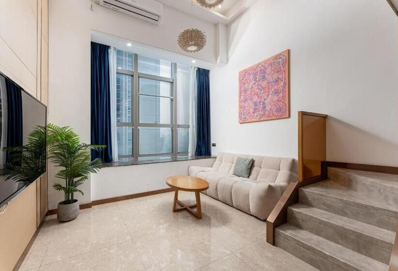 1 Yatak Odalı Lüks Daire, 卓美雅酒店公寓(广州珠江新城店)