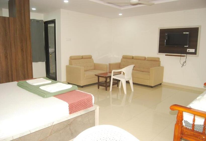 Family Suite, Sri Kakateeya Grand Residency Bhadrachalam Hotel Residency Stay Rooms