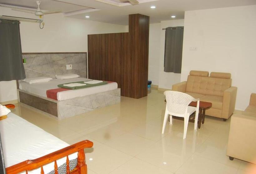 Family Suite, Sri Kakateeya Grand Residency Bhadrachalam Hotel Residency Stay Rooms