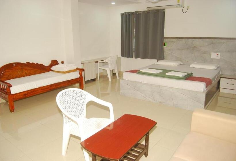 Deluxe Triple Room, Sri Kakateeya Grand Residency Bhadrachalam Hotel Residency Stay Rooms