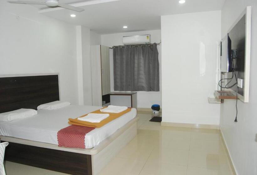 Deluxe Room, Sri Kakateeya Grand Residency Bhadrachalam Hotel Residency Stay Rooms