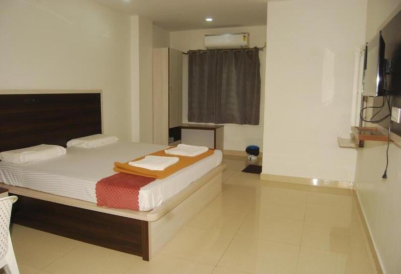 Deluxe Room, Sri Kakateeya Grand Residency Bhadrachalam Hotel Residency Stay Rooms
