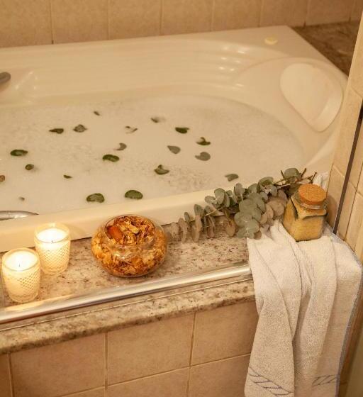 バスタブ付きスタンダードルーム, Hospedaria Recanto Da Montanha