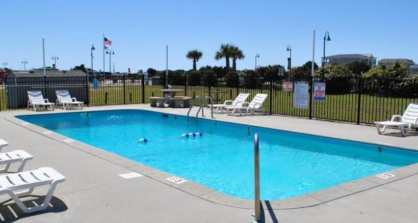 バルコニー付きスタンダードステューディオ, On Island Ocean View Beachy Studio In Campy 1970s Converted Motel