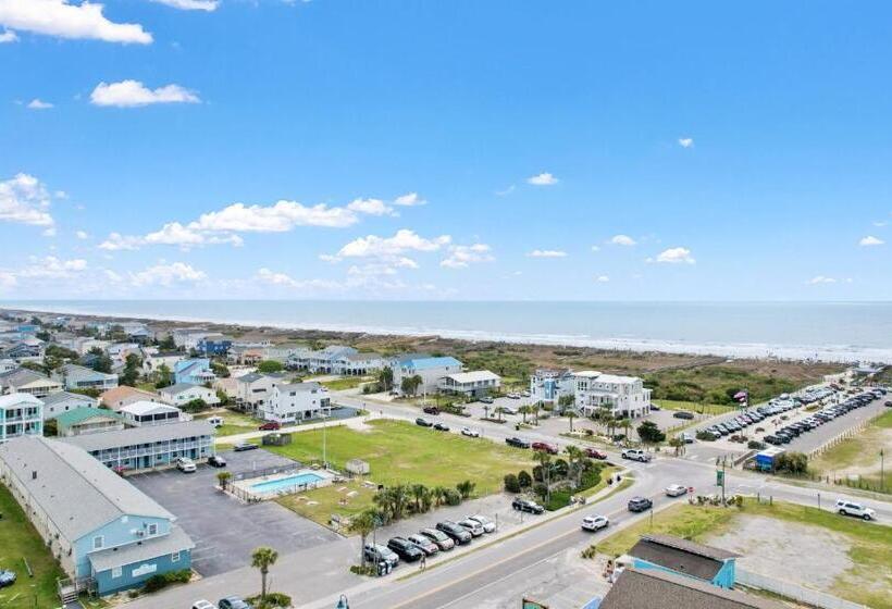 バルコニー付きスタンダードステューディオ, On Island Ocean View Beachy Studio In Campy 1970s Converted Motel