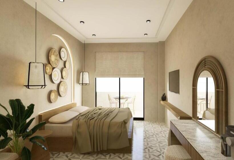 اتاق لوکس سه تخته, Oregano Suites Side