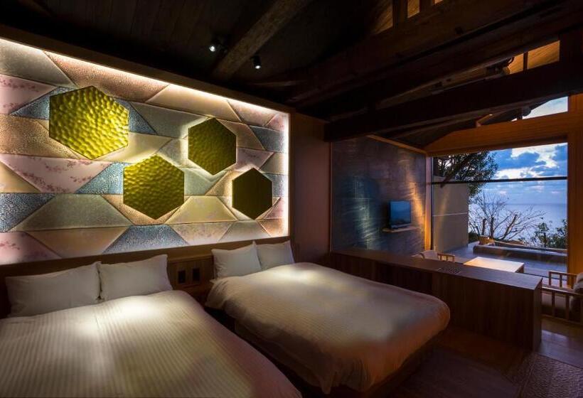 オーシャンビューの１ベッドルームビラ, 間人温泉 炭平