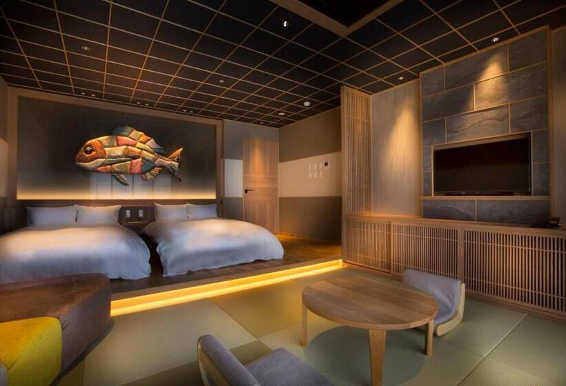 オーシャンビューファミリールーム, 間人温泉 炭平